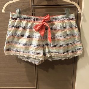 Victoria’s Secret Heart Pajama Shorts